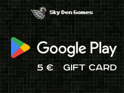 Google Play 5€ Gift Card