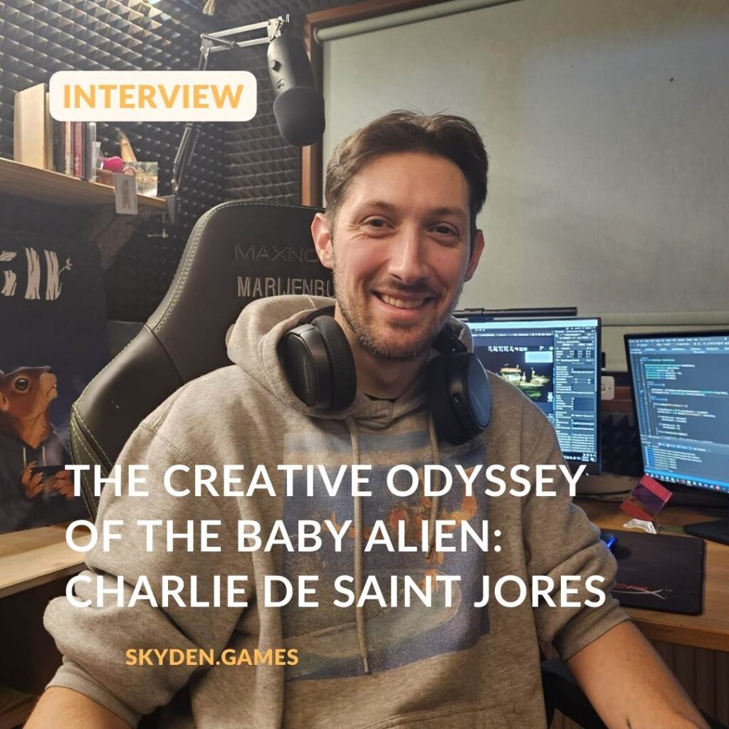 The Creative Odyssey of the Baby Alien: Charlie de Saint Jores